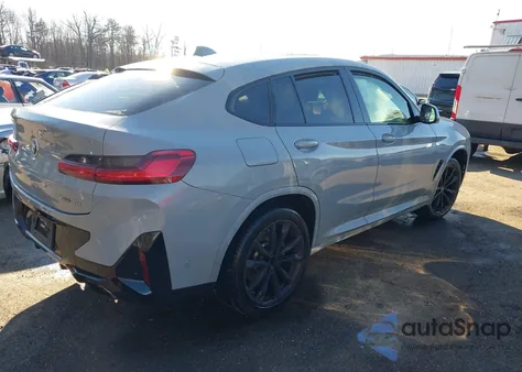 2022 BMW X4 xDrive30I z USA, uszkodzony, nr VIN 5UX33DT07N9L25561